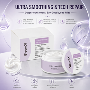 <span class=keywords><strong>Masque</strong></span> capillaire <span class=keywords><strong>ultra</strong></span>-lissant réparateur personnalisé avec logo, best-seller - Product Image 2
