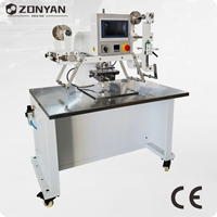 Nouvelle imprimante d'étiquettes ZONYAN semi-automatique pour semelles en tissu, impression par transfert thermique, haute performance, haute vitesse, multicolore, 220V, très vendue
