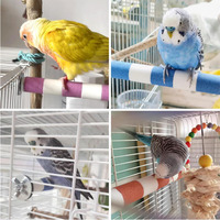 Gommage griffe tige de meulage perroquet debout barre support jouets oiseaux fournitures accessoires perroquet sable perchoir