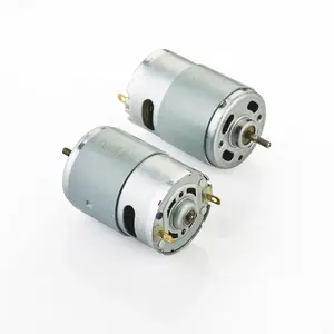 Mglory CE EMC RoHS fabricante de motores de CC 12V 24V 30V 36V 48V RS 550 imán permanente Mini Motor eléctrico de CC para coches de juguete DIY