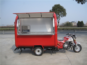 Carrito de Comida Móvil de 3 Ruedas a Gasolina 2025, Triciclo Vendedor de Helados, Camión de Hot Dogs Personalizado a Gasolina - Product Image 2