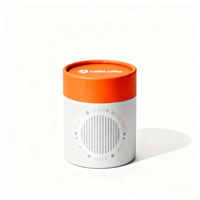 Boîte à cylindre petit emballage de tube de papier de carton brun conteneur rond cadeau conception personnalisée recyclable