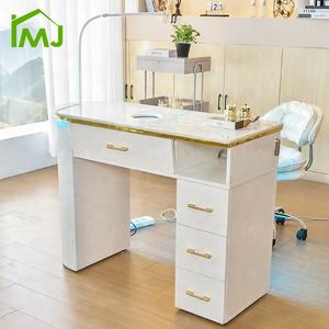 Mesa <span class=keywords><strong>de</strong></span> manicura individual <span class=keywords><strong>de</strong></span> madera profesional con almacenamiento <span class=keywords><strong>de</strong></span> salón personalizado para <span class=keywords><strong>uñas</strong></span> con colector <span class=keywords><strong>de</strong></span> polvo - Product Image 1