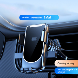Soporte de teléfono de sujeción automática de gravedad universal en soporte de teléfono de coche de ventilación de aire de coche para iPhone 16 Pro Max - Product Image 3