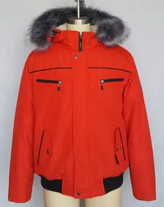 New fashion mens winter warm thick parka jacket for Canada winter season