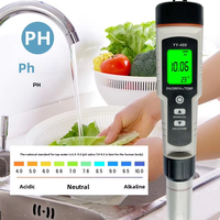 Stylo testeur d'eau riche en hydrogène portable 4 en 1 PH/ORP/H2/TEMP pour aquarium, piscine, eau potable