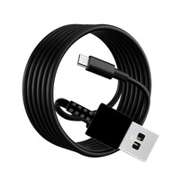 Cable de Datos de Carga Súper Rápida de 65W para Reno 5/6/7 Pro, para Teléfonos con Conectores USB-A/Tipo-C, Elastómero Termoplástico