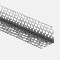 Profilé d'angle métallique galvanisé pour plafond suspendu en PVC et plâtre, pour ossature légère en acier