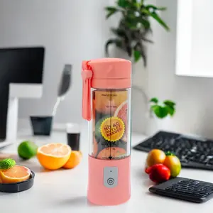 2024 New Arrival USB có thể sạc lại xách tay Smoothie Máy ép trái cây máy xay sinh tố hộ gia đình xe ngoài trời Sử dụng vắt nước trái cây