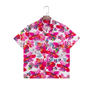Hot Selling Oversized <strong>Pro</strong> <strong>Club</strong> T-<strong>Shirts</strong> Work Button up Screen Print Hawaiian Tie Dye <strong>Shirt</strong> for Man - Product Image 2