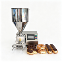 Machine à cupcakes automatique commerciale, nouvelle machine à cupcakes et muffins à haute productivité avec option de garniture à la crème pour madeleines
