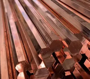 Copper Beryllium Rod C17200 Hexagonal Bar Beryllium Copper Rod C17300 Cube Alloys Rods