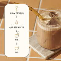 Thé masala chai aux champignons OEM de marque privée Thé chai en poudre aux épices adaptogènes