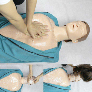 หุ่นจำลองการช่วยชีวิตผู้ใหญ่แบบครึ่งตัว ทำจาก PVC สำหรับการฝึกอบรมการปฐมพยาบาล - Product Image 6