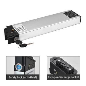 بطارية دراجة كهربائية 36 فولت/48 فولت/52 فولت بسعة 10 أمبير/13 أمبير/15 أمبير/17.5 أمبير، حزمة بطارية ليثيوم مع شاحن 2 أمبير/3 أمبير للدراجات الكهربائية القابلة للطي - Product Image 3