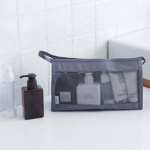 Bolsa de Cosméticos de Viaje Impermeable con Cierre de Cremallera y Diseño de Dibujos Animados, Bolsa de Maquillaje Portátil de Malla de Poliéster Personalizada - Product Image 5