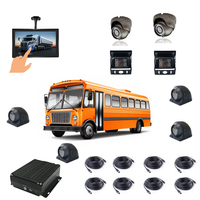 Enregistreur vidéo mobile SeemeTech 1080P HDD 8 canaux avec H.264, suivi de flotte 4G GPS, contrôle par application ADAS et garantie d'un an