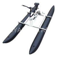 2025 nouveaux modèles ponton gonflable vélos d'eau bateau à pédales en vente facile à démonter et à installer