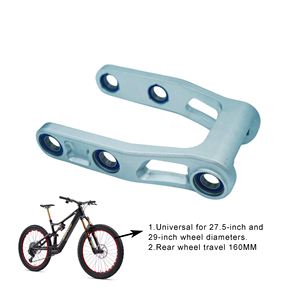 Kit de conversion de vélo électrique 29 pouces avec liaison forgée pour roue arrière Amflow, débattement augmenté de 10 mm - Product Image 3