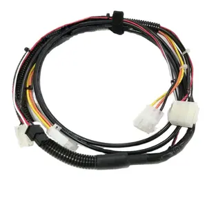 Özelleştirilmiş otomotiv kablosu koşum su geçirmez konnektör kablo montaj kablo demeti kiti