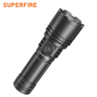 Lampes de poche LED rechargeables, étanches IP44, corps en alliage d'aluminium, 1000+ lumens, mise au point réglable, logo personnalisé pour le camping