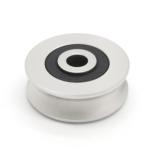 Manufacturer-Provided Stainless Steel U-Groove <b>Linear</b> Guide Wheel Non-Standard S608RS Corrosion-Resistant <b>Bearing</b> All-Metal - Product Image 2