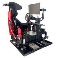 PC PS4 PS5 Gaming Racing Sim Simulator Cockpit de conduite pour Simorreal G25 G27 G29 G920 Voiture SC GTR Sim Racing G4 Motion Dynamic
