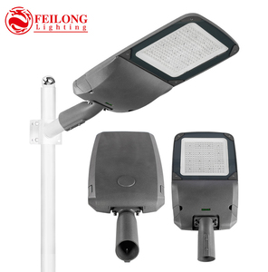 Lampadaires LED extérieurs AC 100-250W en aluminium, étanches IP65, projecteurs pour zones résidentielles et commerciales, garantie 5 ans - Product Image 1