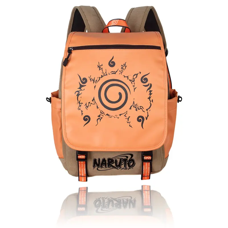 Anime Leinwand Rucksack Totoro Tokio Angriff Giant One Pieces Schult asche Student PU Rucksack