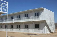Conteneur de sécurité en acier pliable préfabriqué modulaire préfabriqué portable Hôtel et maison résidentielle Conteneur de construction de maison