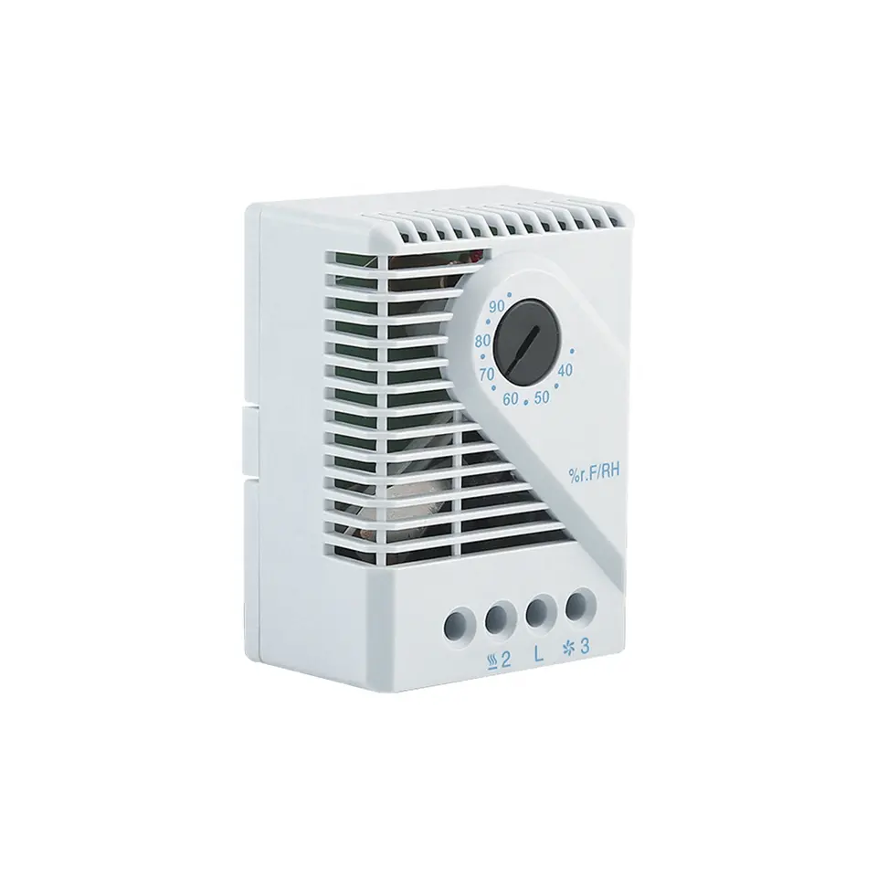 Interruptor mecánico de fácil conexión MFR012, controlador de humedad, armario de almacenamiento, higrostato ajustable
