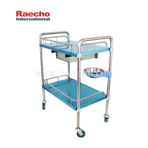 Ziekenhuis Roestvrij Staal Dressing <span class=keywords><strong>Trolley</strong></span> Chirurgisch Instrument <span class=keywords><strong>Trolley</strong></span> - Product Image 2