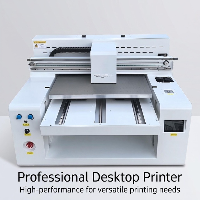 Automatic 5060 6090 UV Printer Ink Jet Printer Universal Uv Bottle Printer for Mobile Phone case Tile Glass Bottle Printing