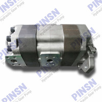 Pompe à engrenages hydraulique PINSN pour engins de construction 705-95-03011 pour camion benne HD325-7 HD405-7 SDR63+63 Garantie 1 an