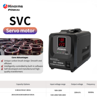 Stabilisateur de tension monophasé CA Haute capacité Contrôle de tension SVC 10KVA pour usage industriel Économe en énergie Longue durée de vie