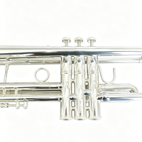 High Grade Silver Plated Classic Structure Trumpet Wholesale Professional Musical Instrument OEM
