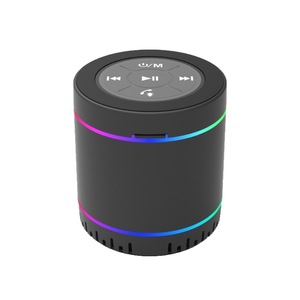 Hot Selling Portable Stereo <strong>MP3</strong> FM Radio Music <strong>Player</strong> Mini Wireless BT <strong>Speaker</strong> RGB LED Hands-Free TF Card Slot Bass <strong>Speaker</strong> - Product Image 1