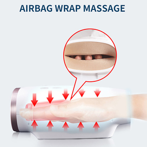 Massaggiatore Elettrico Portatile Shiatsu Senza Fili con Compressione d'Aria, Funzione Riscaldante, Controllo Temporizzato e Massaggio a Impulsi - Product Image 6