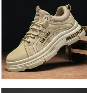 Zapatos de Seguridad para Hombre, Transpirables, con Suela Gruesa Antideslizante y Correas, Estilo Casual para Primavera - Product Image 2