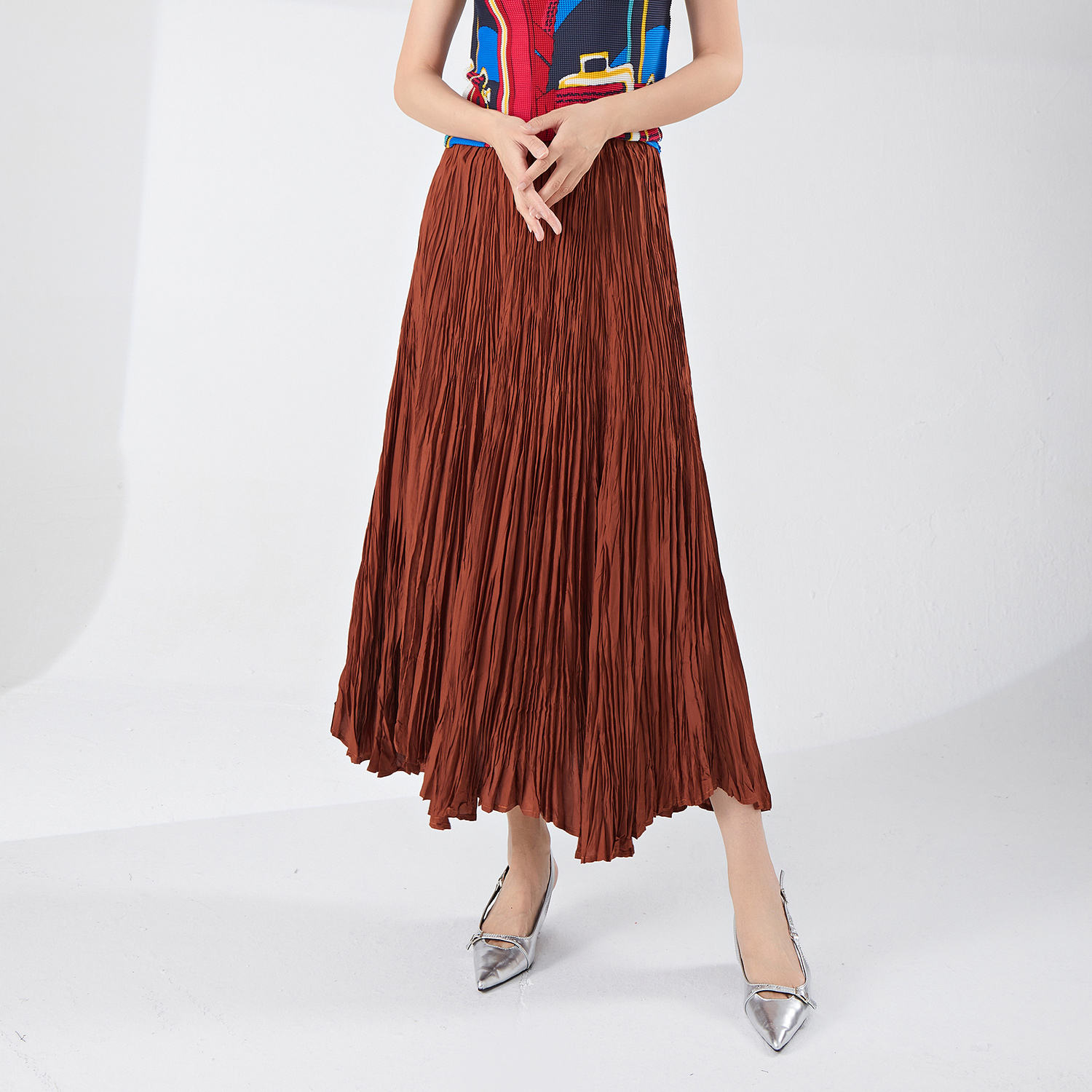 สีน้ำตาล