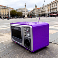 Cabine capsule en forme de télévision, très vendue, utilisée pour les machines à crème glacée, les machines à crème glacée molle et les camions de nourriture congelée