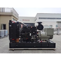 Générateur diesel SDEC de type ouvert/silencieux, prix d'usine personnalisé, 180 kW/225 kVA, alimentation électrique, refroidissement par eau