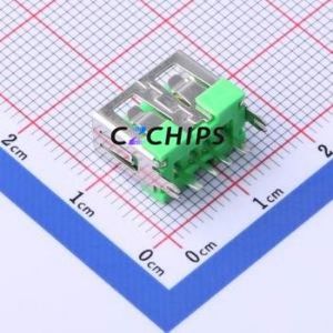 916-362A1094Y10210 USB Connector Through hole Component (THT) Connector Type-A USB 2.0 Female Through Hole - Product Image 2