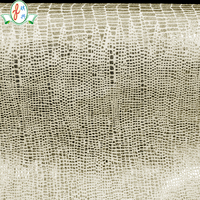 Fournisseur en gros de tissu en spandex avec impression numérique personnalisée, tissu brillant en feuille d'argent
