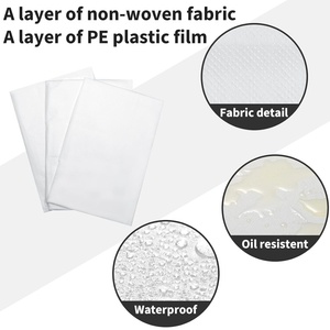 Massage Bảng Tấm Không Dệt Vải Spa Giường Bìa Thoáng Khí Cho Massage Vẻ Đẹp Hình Xăm (100 Pcs Trắng) - Product Image 3