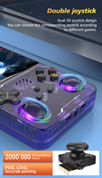 Console de jeu portable de poche 2025, 64 Go, 15 000+ jeux, prise en charge du double joueur, console de jeu vidéo rétro R36xx