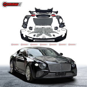 ชุดแต่งตัวถังไฟเบอร์กลาสคุณภาพสูงสำหรับ Bentley Continental GT รุ่นเก่าเป็นรุ่นใหม่ สไตล์ปี 2022 ชุดแต่งกันชนหน้า-หลัง สเกิร์ตข้าง ฝากระโปรงท้าย - Product Image 2