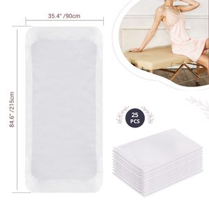 Bed Sheet Beauty Massage Bed Fitted Sheets Cover Polyester Elastic Rubber Band Massage Spa Treatment Cover