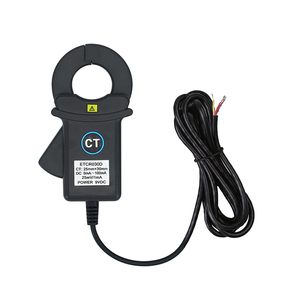 ETCR030D 0.1mA-100mA เซ็นเซอร์กระแสไฟรั่ว ฉนวนกันไฟฟ้า CT เทคโนโลยีป้องกันการรบกวนแบบสองชั้น คอยล์อัตราส่วนรอบหมุน 1: 800 - Product Image 1