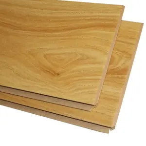 Suelo laminado de nogal de 6mm y 12mm, suelo de MDF de 8mm